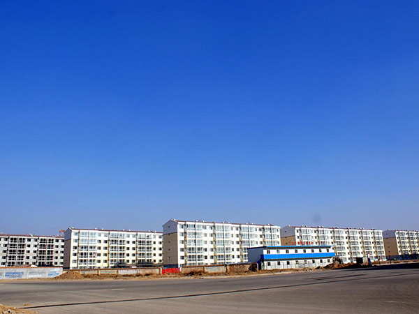 呼市后巧報新村改造